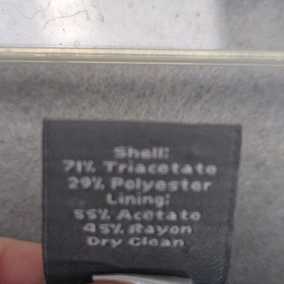 Ann Taylor Skirt, Black Knee Length Size 12 Pleated Classic Career Office - Picture 6 of 6